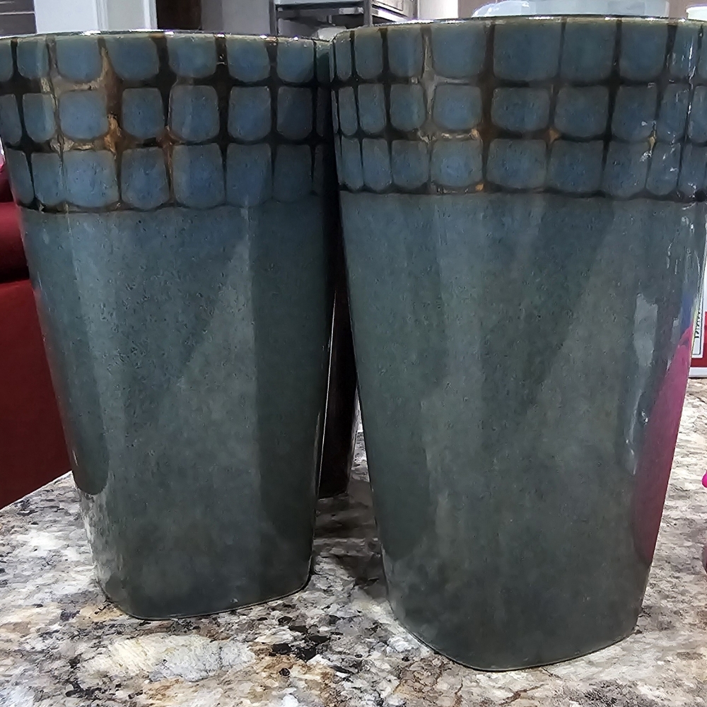 ROSCHER stoneware cups 4 pieces never used